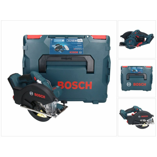 Bosch -Bosch GKM 18V-50 Professional Scie circulaire à main métal sans fil 18 V 136 mm (06016B8001) brushless + L-Boxx - sans batterie, sans chargeur Bosch  - Scies circulaires