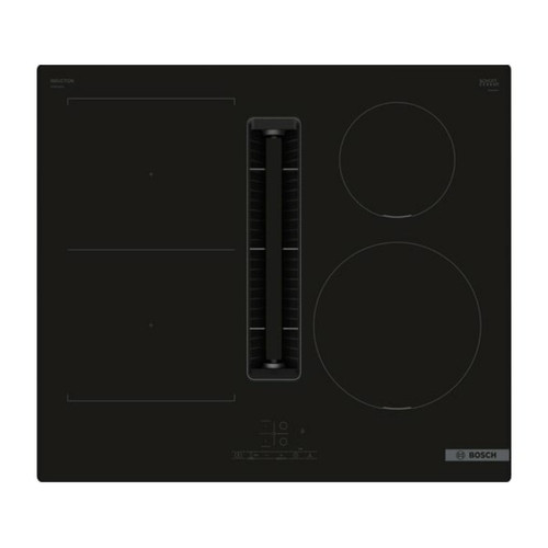 Table de cuisson Bosch Plaque induction aspirante PVS611B16E, Série 4, 60 cm, Combizone