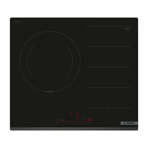 Bosch - Table de cuisson induction 60cm 3 feux 7400w noir - PXJ631HC1E - BOSCH Bosch  - Table de cuisson Induction