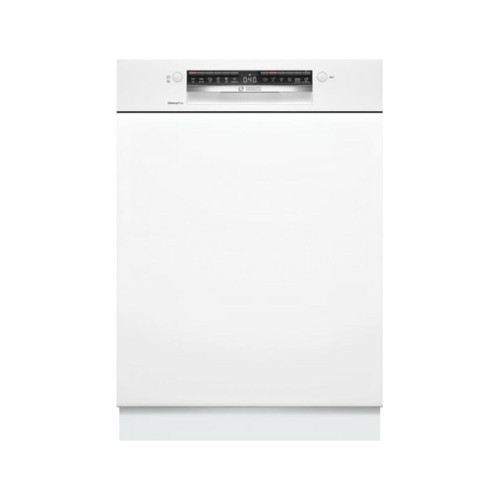 Bosch - Lave vaisselle integrable 60 cm SMI4HCW19E, Série 4, 14 couverts, Bandeau blanc Bosch  - Lave vaisselle 14 couverts