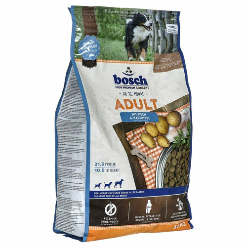Bosch - Nourriture BOSCH 5222003 Adulte Poisson Pommes de terre 3 Kg Bosch  - Friandise pour chien