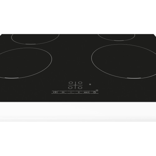 Table de cuisson Bosch Bosch Serie 4 PUE611BB5J plaque Noir Intégré 59.2 cm Plaque avec zone à induction 4 zone(s)