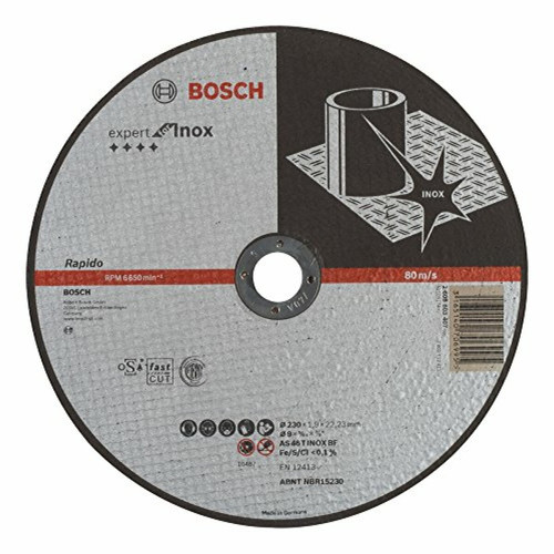 Bosch - Bosch 2608603407 Disque Ã  tronÃ§onner Ã  moyeu plat expert for inox rapido AS 46 T inox BF 230 mm 1,9 mm Bosch - Meuleuses