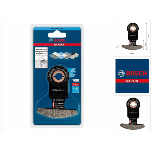 Bosch - Lames de scie oscillante Bosch Expert Corner Mati 68 RD4  RSD4 Bosch  - Outillage expert