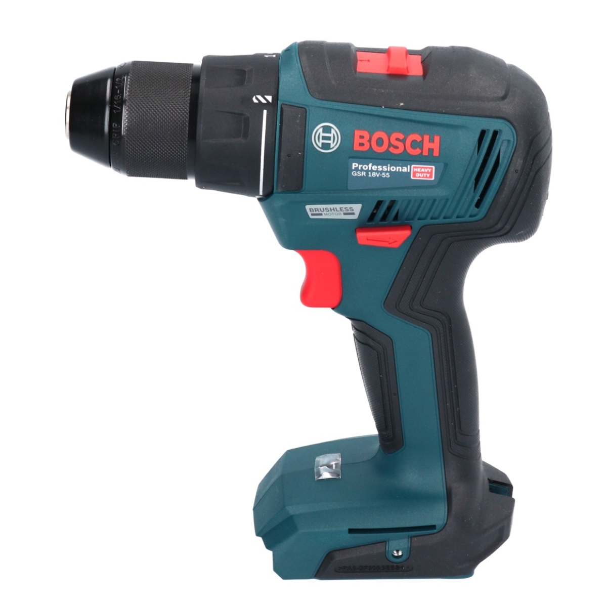 Bosch GSR 18V-55 Perceuse-visseuse sans fil Professional 18 V 55 Nm brushless + 1x Batterie 2,0 Ah - sans chargeur
