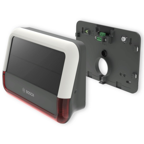 Caméra de surveillance connectée Sirène extérieure - LED Rouge