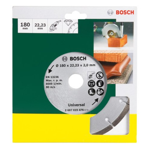 Bosch - Disque à tronçonner diamant universel Bosch  - Outillage électroportatif