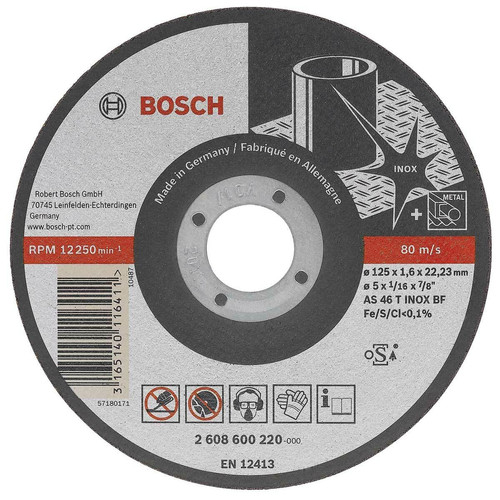 Bosch - Expert for Inox Long Life 115 mm Bosch  - Poncer, Raboter & Défoncer Bosch