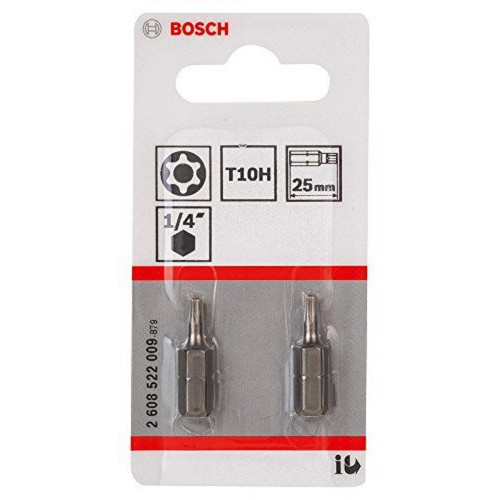 Bosch - Bosch 2608522009 Embout de vissage security-torx qualité extra-dure T10h 25 mm Bosch  - Tournevis Bosch