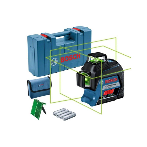 Bosch - Bosch - Laser lignes vert 360° jusqu'à 30 m - GLL 3-80 G - Mesurer & Tracer