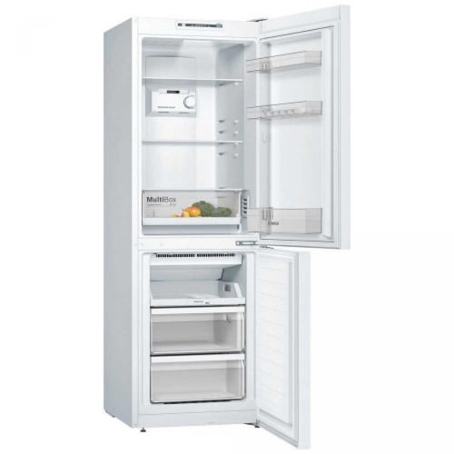 Réfrigérateur KGN33NWEA Réfrigérateur deux Portes 279 L 42 dB Autonome Congélateur en Bas Froid Ventilé No Frost Blanc