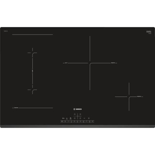 Bosch - Table de cuisson à induction 80cm 4 foyers 7400w noir - pvs831fc5e - BOSCH - Table de cuisson
