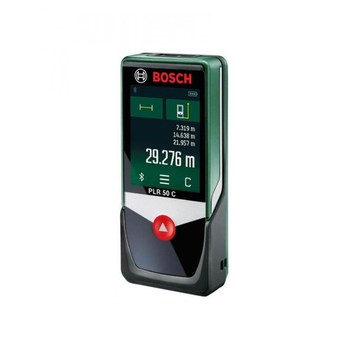 Mètres Bosch Télémetre laser Bosch PLR 50 C 0603672200 Plage de mesure (max.) 50 m Parametres d'usine Calibré selon Parametres d'usin