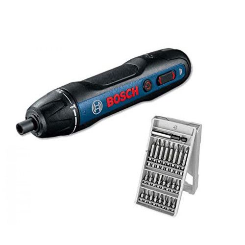 Bosch - Visseuse sans-fil Bosch GO (avec set de 25 embouts de vissage, câble de charge USB, L-BOXX Mini) - Bosch professional