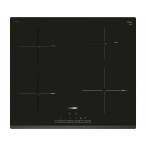 Bosch Table de cuisson induction 60cm 4 feux 7400w noir - pie631fb1e - BOSCH