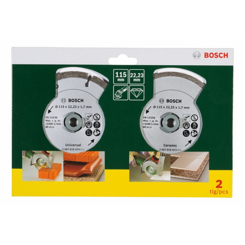 Bosch - pour Fliesen und Baumat. 115mm Bosch  - Marchand Zoomici