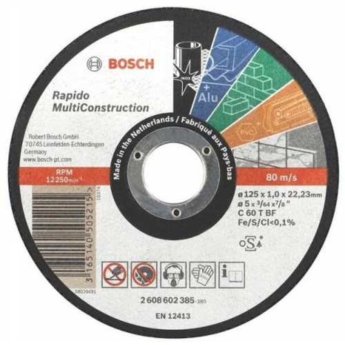 Bosch - Rapido 125 x 1 mm Bosch  - Marchand Zoomici