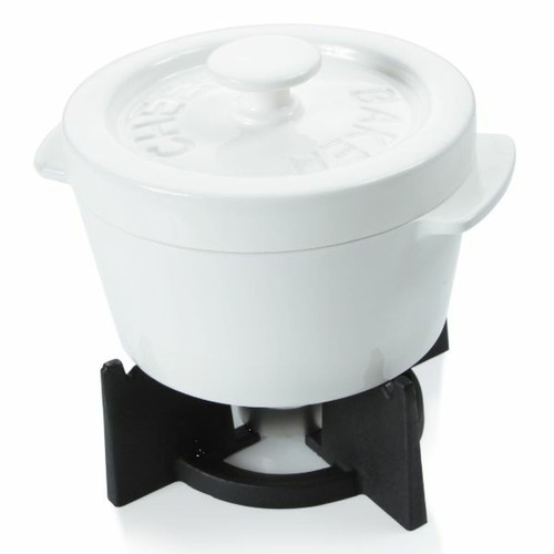 Appareil à fondue Boska Service à fondue camembert blanc - 340033 - BOSKA