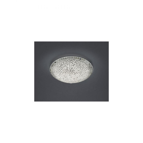 Boutica-Design - Plafonnier Mosaique Argent 1x20W SMD LED Boutica-Design  - Boutica-Design