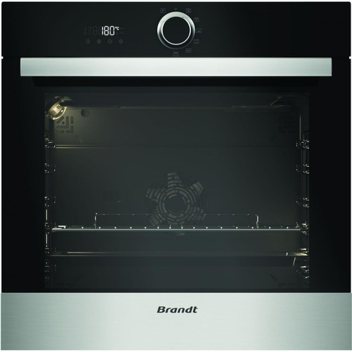 Brandt - Four encastrable Multifonction 73L BRANDT 3385W 59.2cm, BXP 5337 X - Four inox