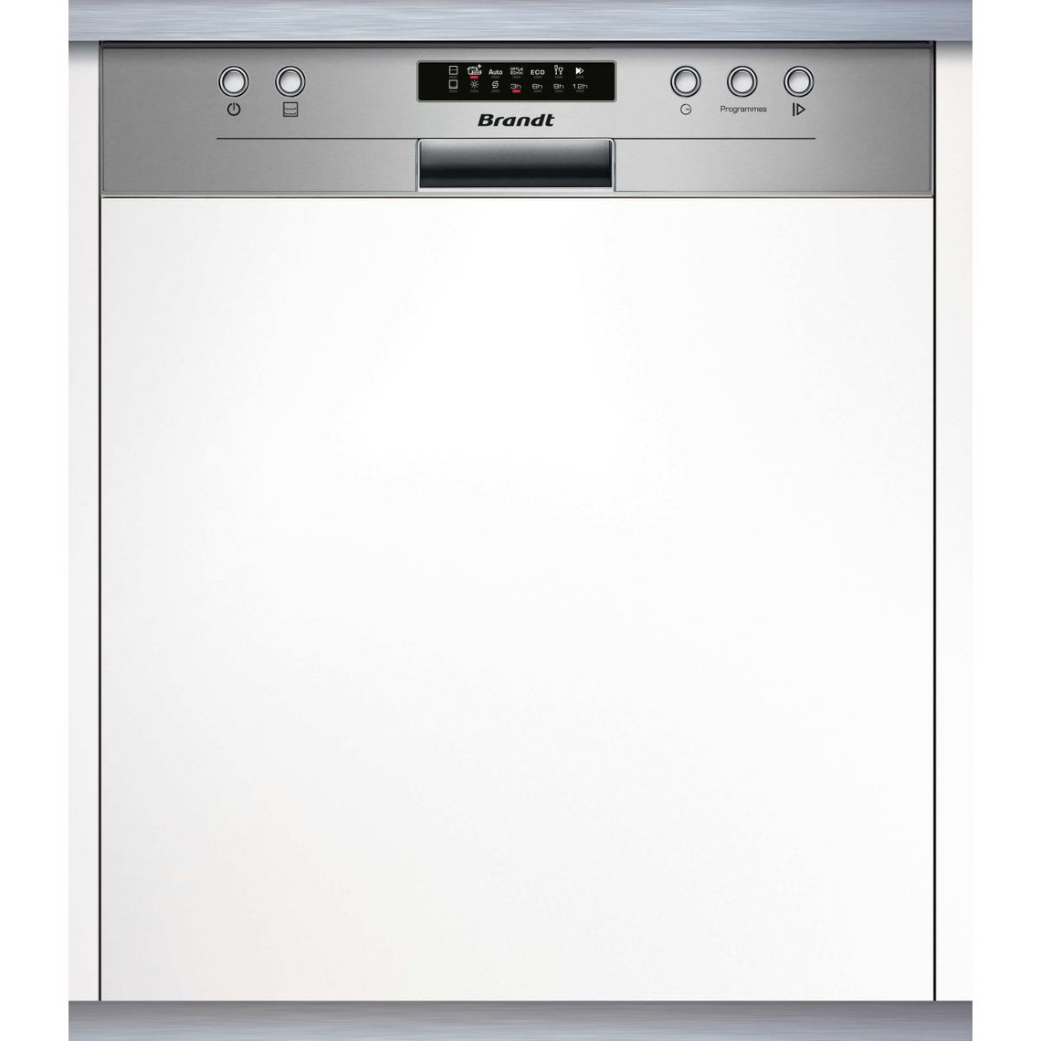 Brandt Lave-vaisselle 60cm 14 couverts 44db intégrable avec bandeau - bdb424lx - BRANDT
