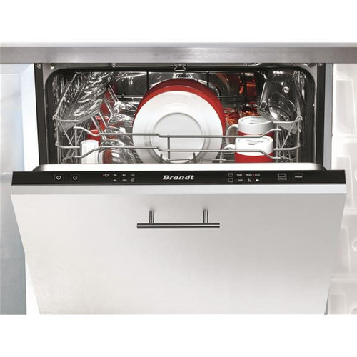 Brandt - Lave-vaisselle 60cm 14 couverts 44db tout intégrable - bdj424lb - BRANDT - Lave-vaisselle Encastrable