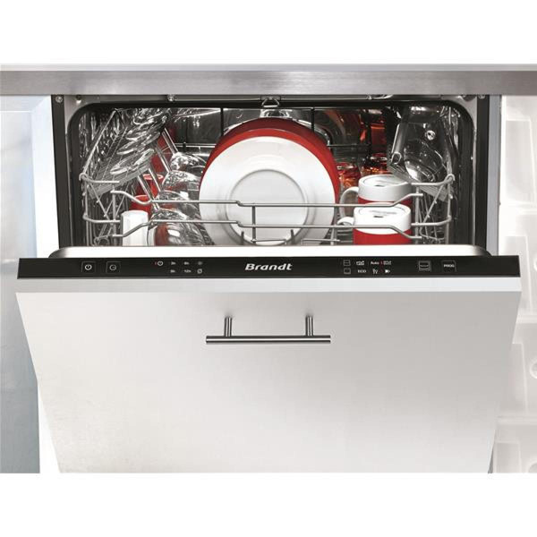 Lave-vaisselle Brandt Lave-vaisselle 60cm 14 couverts 44db tout intégrable - bdj424lb - BRANDT