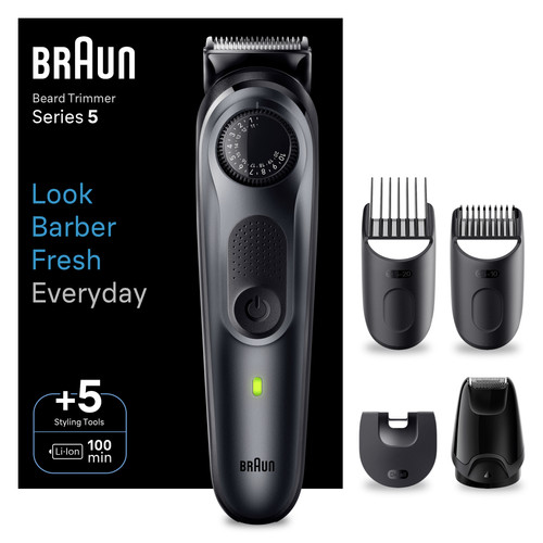 Braun - Braun BeardTrimmer 5 BT5420 Noir Braun  - Brosse cheveux rotative