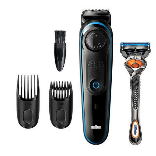 Braun - Tondeuse à barbe/cheveux rechargeable noir - bt3240 - BRAUN Braun  - Tondeuse barbe braun