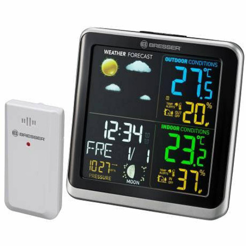 Bresser - Station météo avec écran couleur, thermomètre et hygromètre - Bresser - Bresser