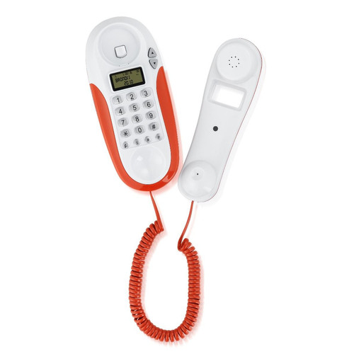Brondi Brondi KENOBY CID Téléphone analogique Rouge, Blanc Identification de l'appelant