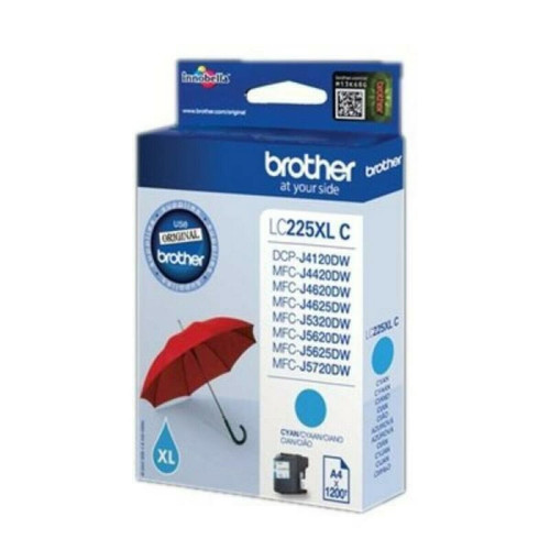 Brother - Cartouche d'Encre Compatible Brother LC225XLCBPP Brother - Imprimantes et scanners Brother