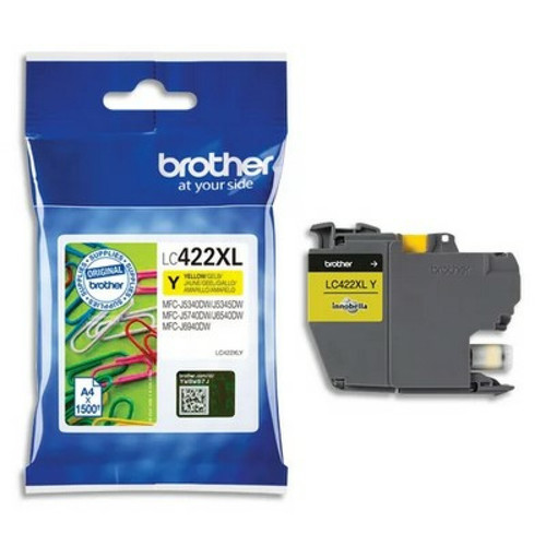 Brother - Brother Cartouche d'encre Jaune LC422XLY Brother  - Cartouche d'encre