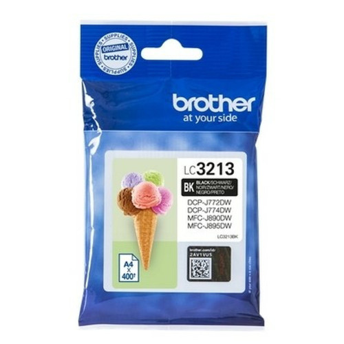 Brother - Brother LC3213 Cartouche Noir LC3213BK (Cornet de Glace) Brother  - Brother