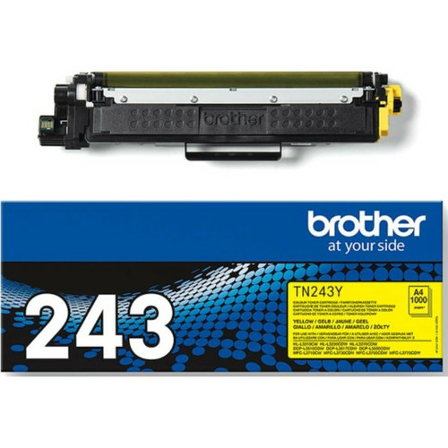 Brother - Cartouche toner TN243Y Jaune Jusqu'à 1000 pages Brother  - Toner Brother