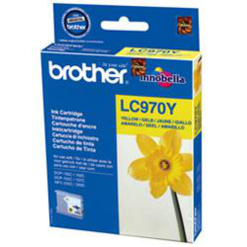 Brother - Brother LC970YBP Brother  - Cartouche, Toner et Papier