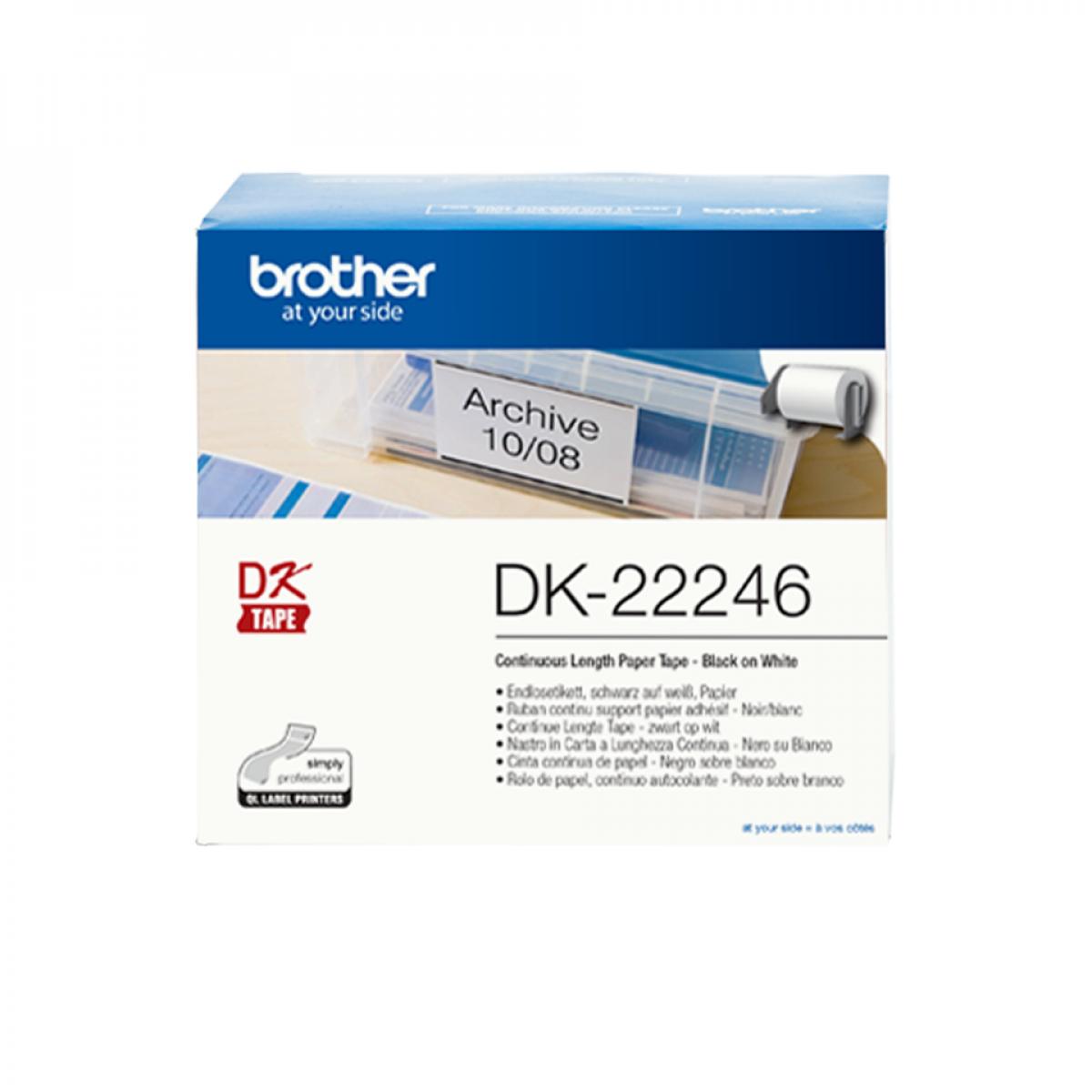 Ruban pour étiqueteuse Brother Brother DK-22246 label-making tape