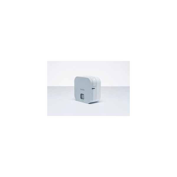 Brother Cube Etiqueteuse Compacte - BROTHER PT-P300BT P-Touch se Connecte Facilement aux Smartphones et Tablettes jusqu'a 12 mm