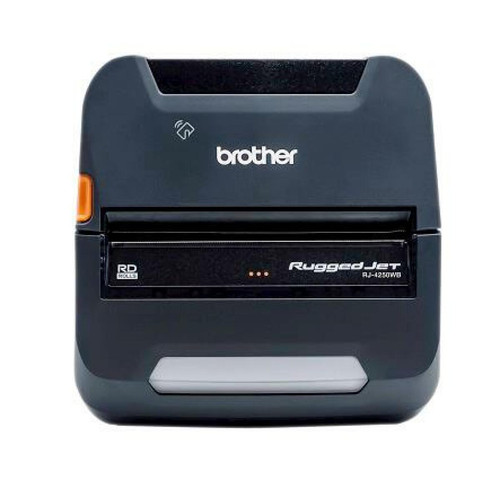 Brother - Imprimante mobile RJ-4250WB 4 pouces Wi-Fi et Bluetooth pour reçus et étiquettes Brother  - Etiqueteuse Brother