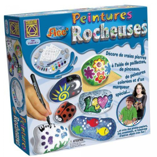 Bsm - Creative Toys - Ct 5441 - Kit Loisirs Créatifs - Peintures Acc'rocheuses Bsm  - Jeux artistiques