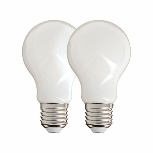 But - Lot 2 ampoules LED A60 E27 XANLITE HOME Blanc froid But  - Ampoule led e27 blanc froid