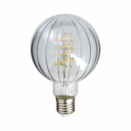 Ampoules LED But Ampoule LED Striée Globe E27  Blanc chaud