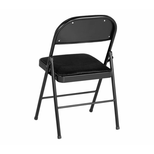 Chaises Chaise pliante H.78 cm SOREN Noir
