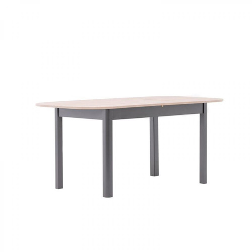 But - Table L.160/200 rectangulaire TOLEDO 2 décor chêne sonoma/gris - But