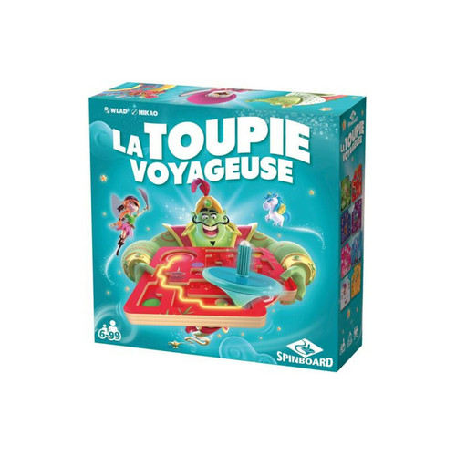 Buzzy Games - Jeu d'ambiance Buzzy Games Tornade La Toupie Voyageuse Buzzy Games  - Jeux histoire Jeux de société