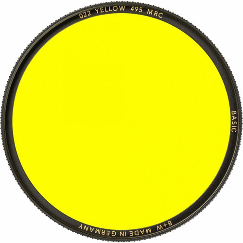 B+W - B+W #495/022 Filtre de base MRC jaune (37 mm) B+W  - Filtre Photo et Vidéo