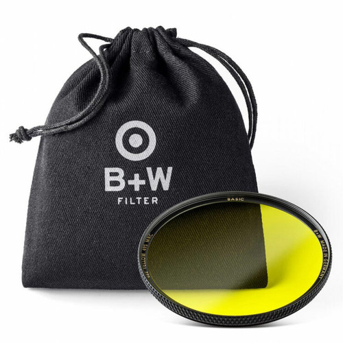 B+W - B+W #495/022 Filtre de base MRC jaune (55 mm) B+W  - Filtre Photo et Vidéo