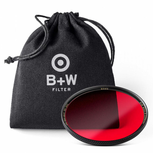 B+W - B+W #590/090 Filtre de base MRC pour lumière rouge (82 mm) B+W  - Filtre Photo et Vidéo