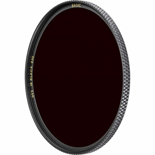 B+W B+W 830/093 Filtre IR Noir Rouge (37 mm)