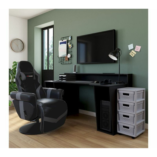 Sièges et fauteuils de bureau Bxgaming Fauteuil bureau relax gamer BXGAMING PLAY 3 Noir et gris